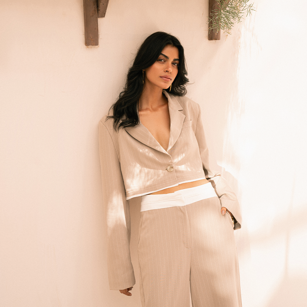 Beige Pants