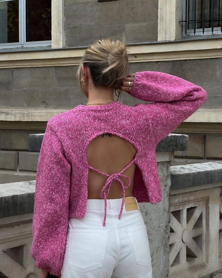 Blushing Rose Sweater
